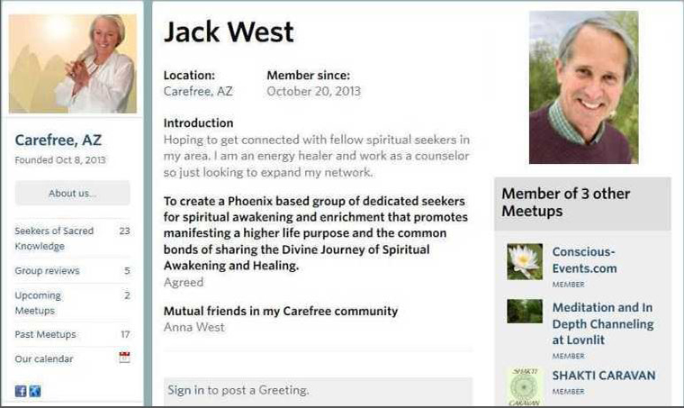 Jack West, Rishi Devra, Omniawwakening, Devra West, Carefree Arizona